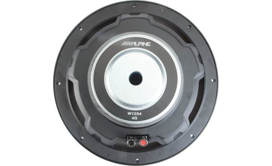 Alpine W12S4 BassLine Series 12" 4-ohm subwoofer