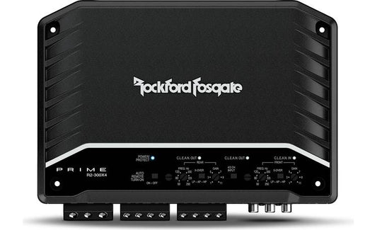 Rockford Fosgate R2-300X4 Prime Series 4-channel car amplifier — 50 watts RMS x 4