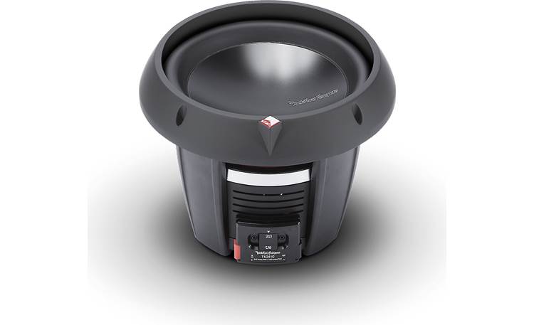 Rockford Fosgate Power T1D410 10" component subwoofer with selectable 2- or 8-ohm impedance