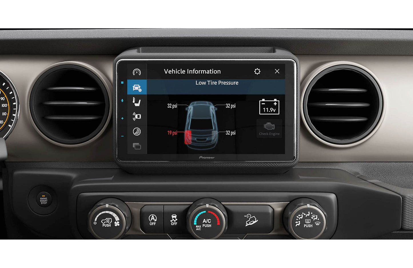 Maestro KIT-WJL2 Dash Kit Install and connect an iDatalink-compatible car stereo in select 2018-up Jeep vehicles — MRR or MRR2 module also required