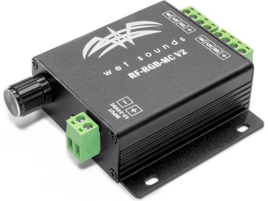 Wet Sounds RF-RGB-MC V2 LED lighting remote control
