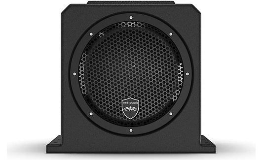 Wet Sounds Stealth AS-10 Marine powered subwoofer — sealed enclosure with 10" sub and 500-watt amplifier