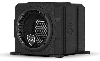 Wet Sounds Stealth AS-6 Marine powered subwoofer — sealed enclosure with 6" sub and 250-watt amp