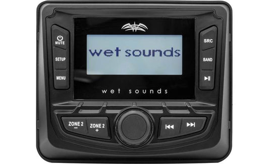 Wet Sounds WS-MC-5 Marine digital media receiver with Bluetooth® (does not play CDs)