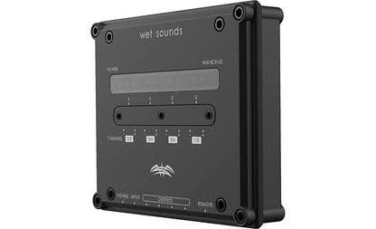 Wet Sounds WW-8CH-LD Line driver with remote — 2-channel inputs, 8-channel outputs