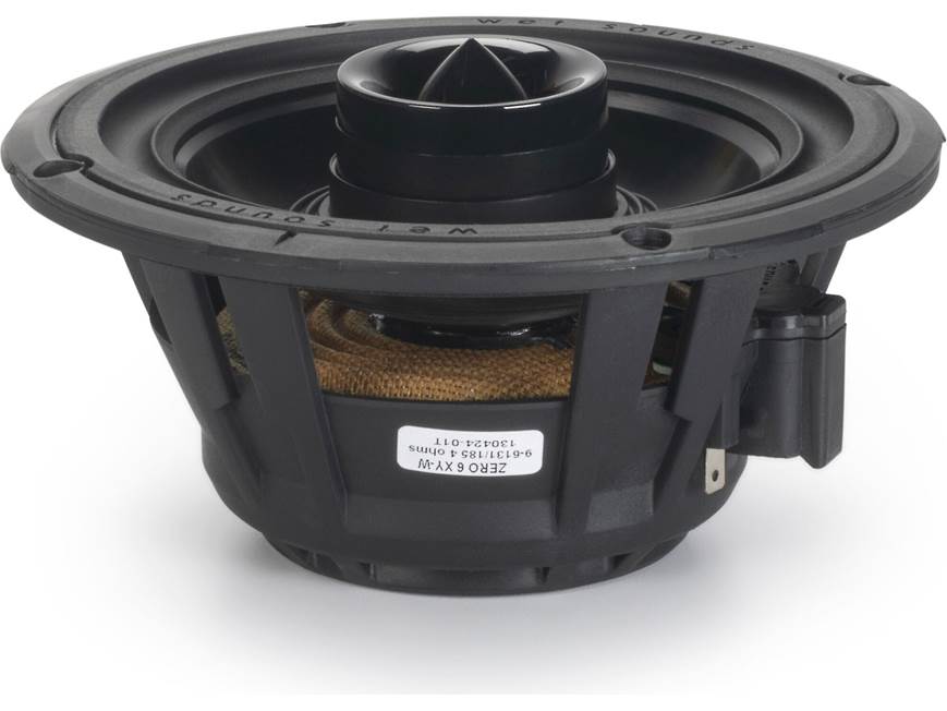 Wet Sounds ZERO 6 XY-W ZERO Series 6-1/2" marine speakers with horn tweeters