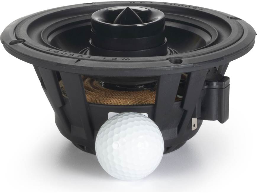 Wet Sounds ZERO 6 XY-W ZERO Series 6-1/2" marine speakers with horn tweeters