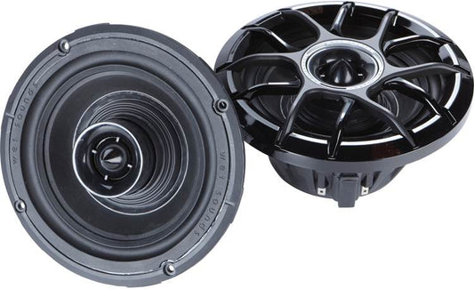 Wet Sounds ZERO 6 XZ-B ZERO Series 6-1/2" marine speakers with horn tweeters