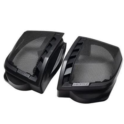 Hertz HD14H 6x9: For 2014 - 2023 Saddle Bag Lid Kit with Speaker Harness and SX690 NEO.1 3- Way Speakers