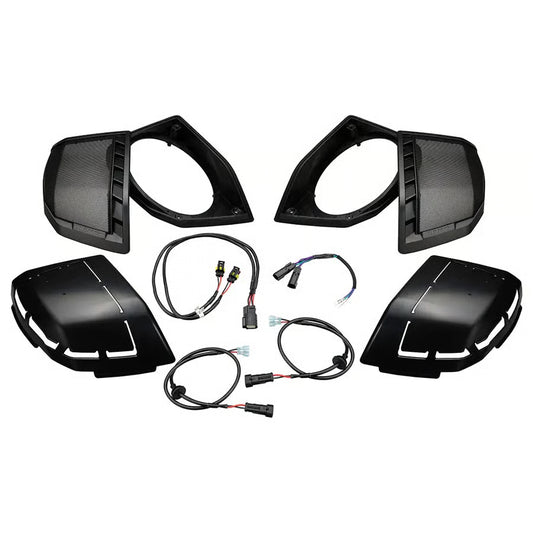 Hertz HD24H 6x9 520W Peak (260W RMS) 6x9" Saddle Bag Lid Kit with Speakers for select 2024-2025 vehicles from Harley Davidson