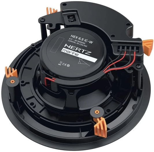Hertz HEX Series HEX-65-IC-W 6.5" 6-Ohm IN-CEILING Coax - White - Sold Individually
