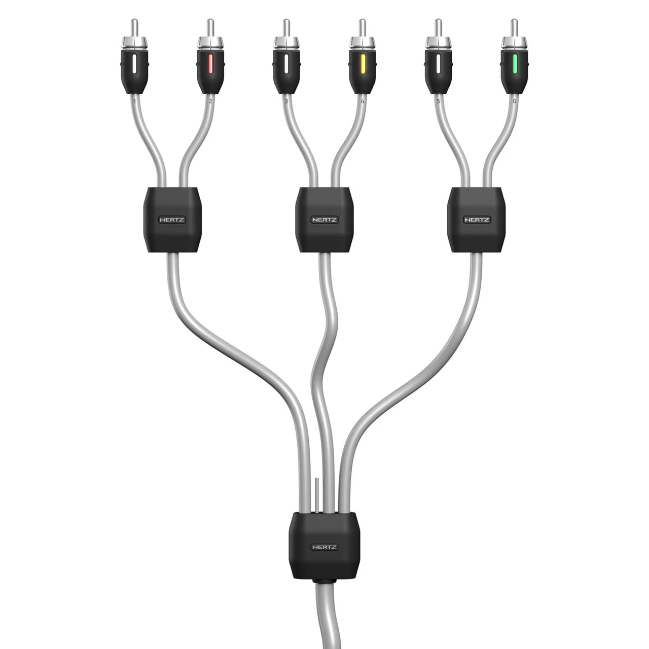 Hertz HMLC6-13 Marine Line 6 Channel RCA Cable 13 feet / 4 meters