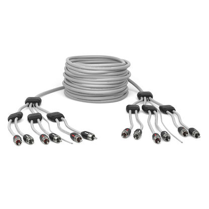 Hertz HMLC6-13 Marine Line 6 Channel RCA Cable 13 feet / 4 meters
