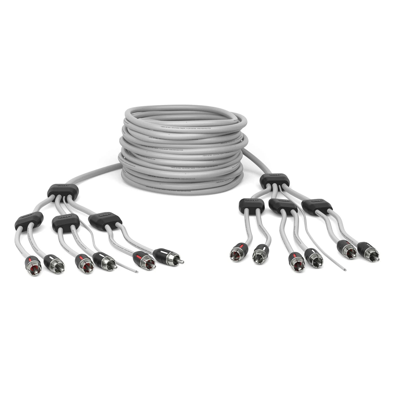 Hertz HMLC6-3 Marine Line 6 Channel RCA Cable 3 feet / 1 meter