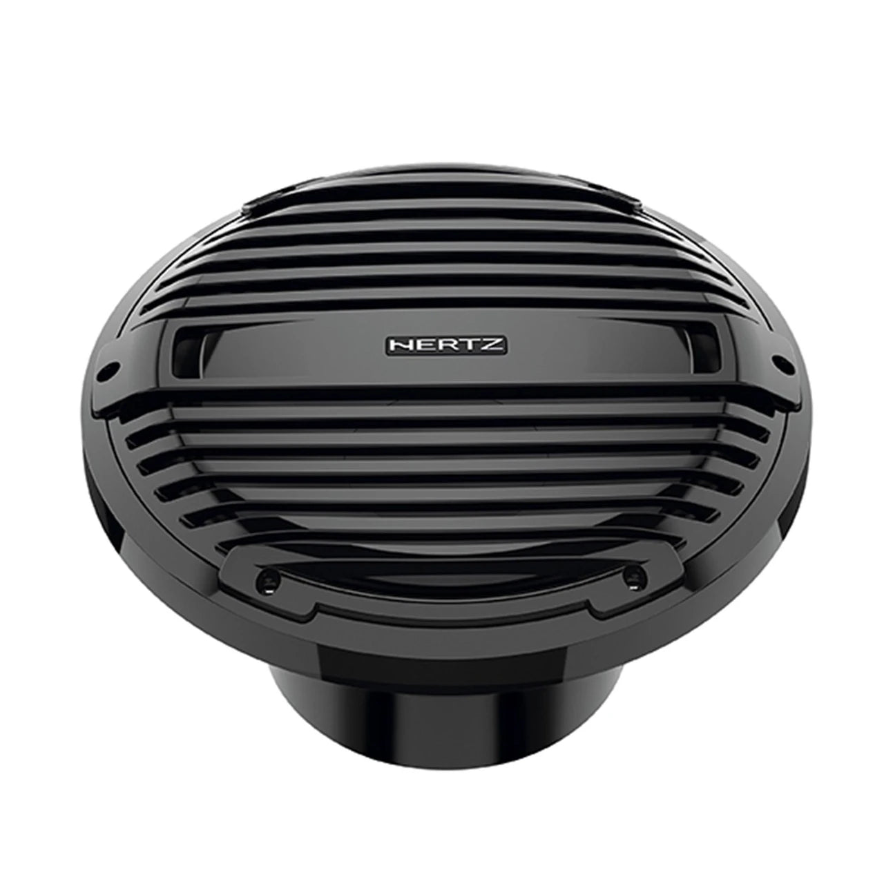 Hertz HMS 10 B2-LD-C - 10" 2-Ohm Marine Subwoofer with RGB LEDs, Black Classic Marine Grille