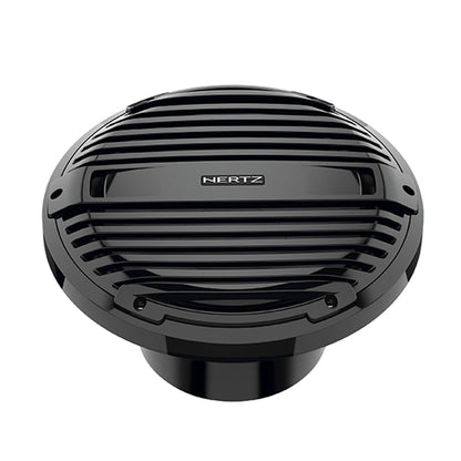 Hertz HMS 10 B2-LD-C - 10" 2-Ohm Marine Subwoofer with RGB LEDs, Black Classic Marine Grille