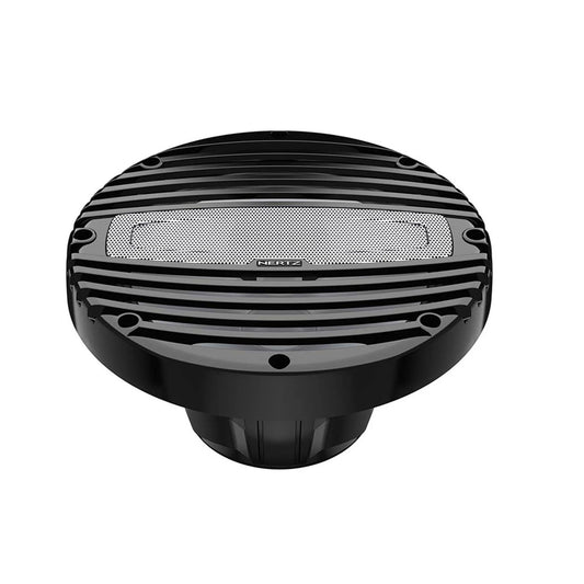 Hertz HMX-65-LD-TC 6.5 in. 4Ω Marine Coax Set - RGB LED Lights & All Black Grilles
