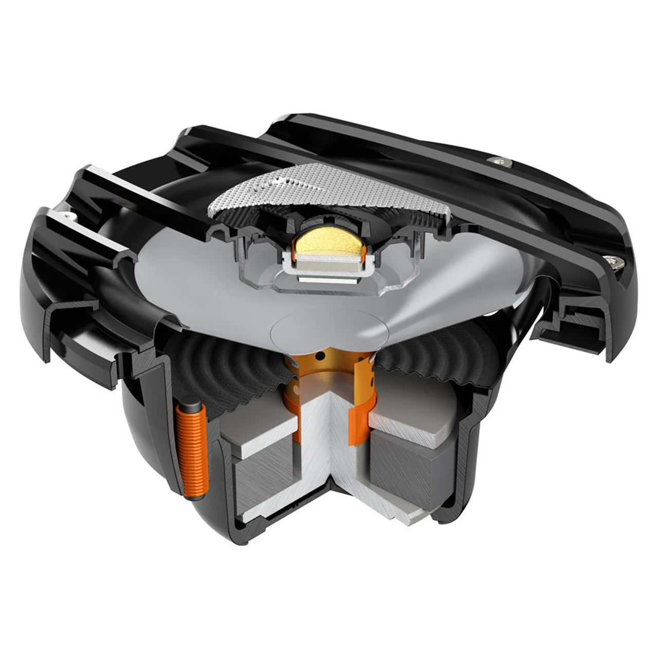 Hertz HMX-65-TC 6.5 in. 4Ω Marine Coax Set with All Black Grilles