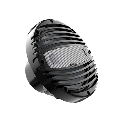 Hertz HMX 8 LD-TC - 8" 4-Ohm Coaxial Marine Speakers with RGB LEDs, Black Grilles, Pair