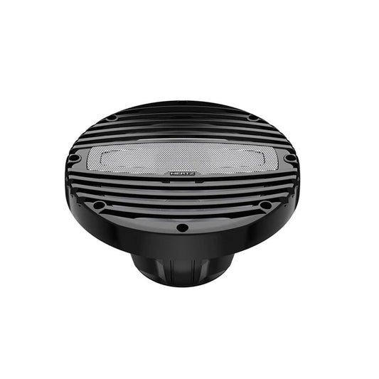 Hertz HMX 8 LD-TC - 8" 4-Ohm Coaxial Marine Speakers with RGB LEDs, Black Grilles, Pair