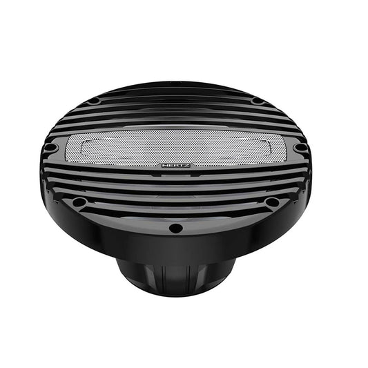 Hertz HMX 8 -TC - 8" 4-Ohm Coaxial Marine Speakers, Black Grilles, Pair