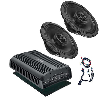 Hertz HSP1-13: For 98 - 13 Street Glide & Road Glide: High Performance Plug and Play Amplifier and Front Speaker