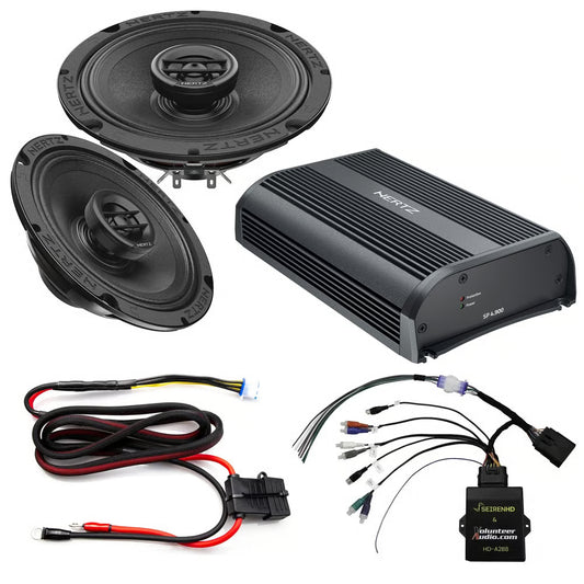 Hertz HSP1-24 A2B 2-Speaker Front Audio Upgrade Kit for select 2024-2025 vehicles from Harley Davidson