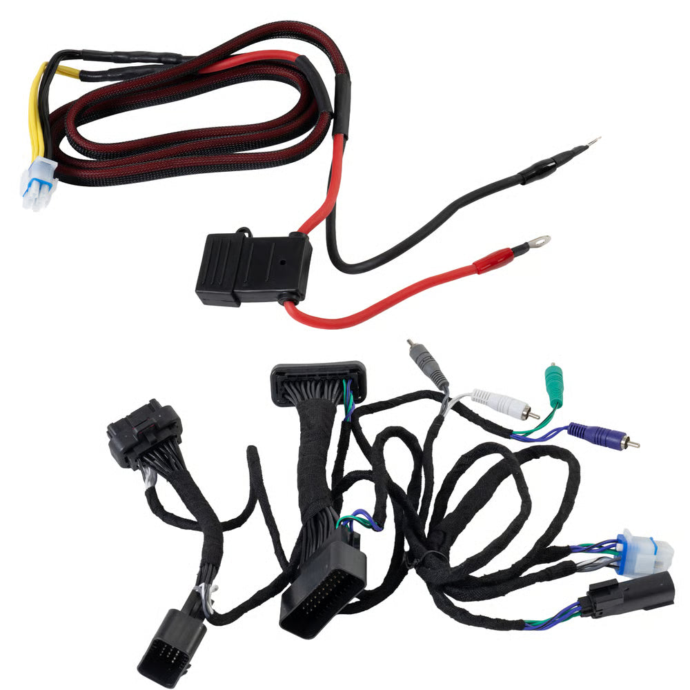 Hertz HTHP13 Power and Ground Wiring T-Harness for select 1998-2013 vehicles from Harley Davidson
