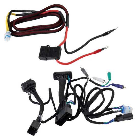 Hertz HTHP13 Power and Ground Wiring T-Harness for select 1998-2013 vehicles from Harley Davidson