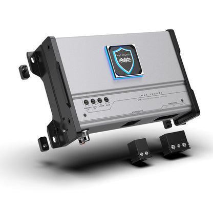 Wet Sounds HTM-1 - HTM Series Full-Range Class-D 1200 Watt at 1-Ohm Mono Amplifier
