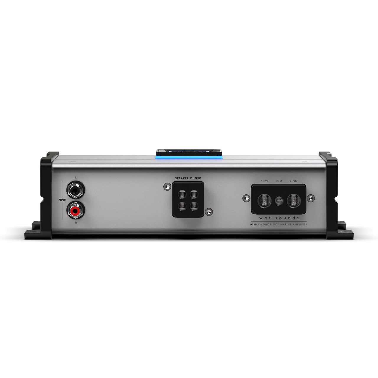 Wet Sounds HTM-1 - HTM Series Full-Range Class-D 1200 Watt at 1-Ohm Mono Amplifier