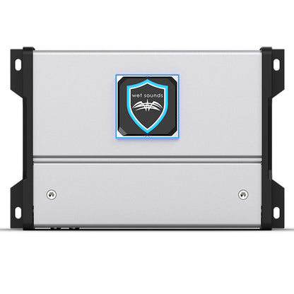 Wet Sounds HTM-4 - HTM Series Amplifier 600 Watt Full-Range Class-D 85x4 Watts RMS @4 OHM