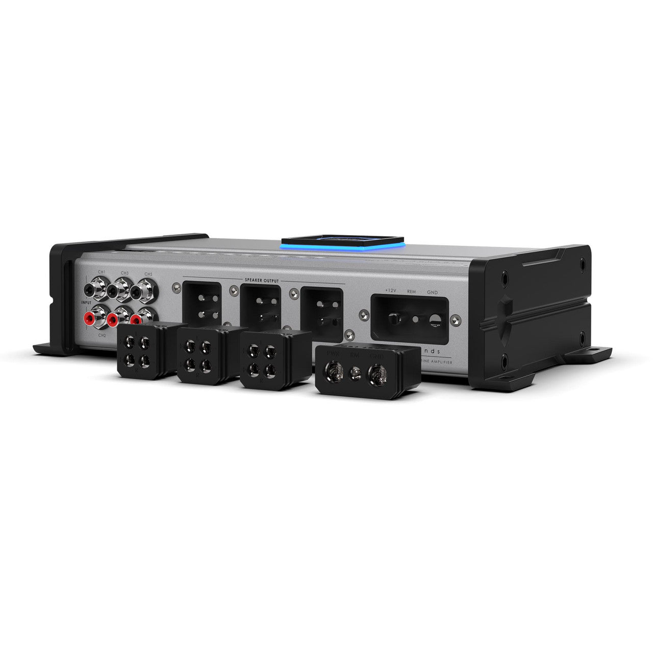 Wet Sounds HTM-6 - HTM Series Amplifier 900 Watt Full-Range Class-D 85x6 Watts RMS @4 OHM