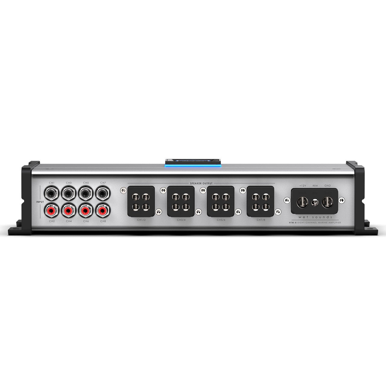 Wet Sounds HTM-8 - HTM Series 1200 Watt Full-Range Class-D 85x8 Watts RMS @4 OHM