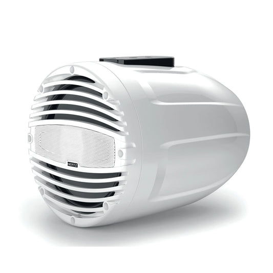 Hertz HTX-8-M-FL-TW 8" White Marine Wake Tower Speaker, Sold Individually