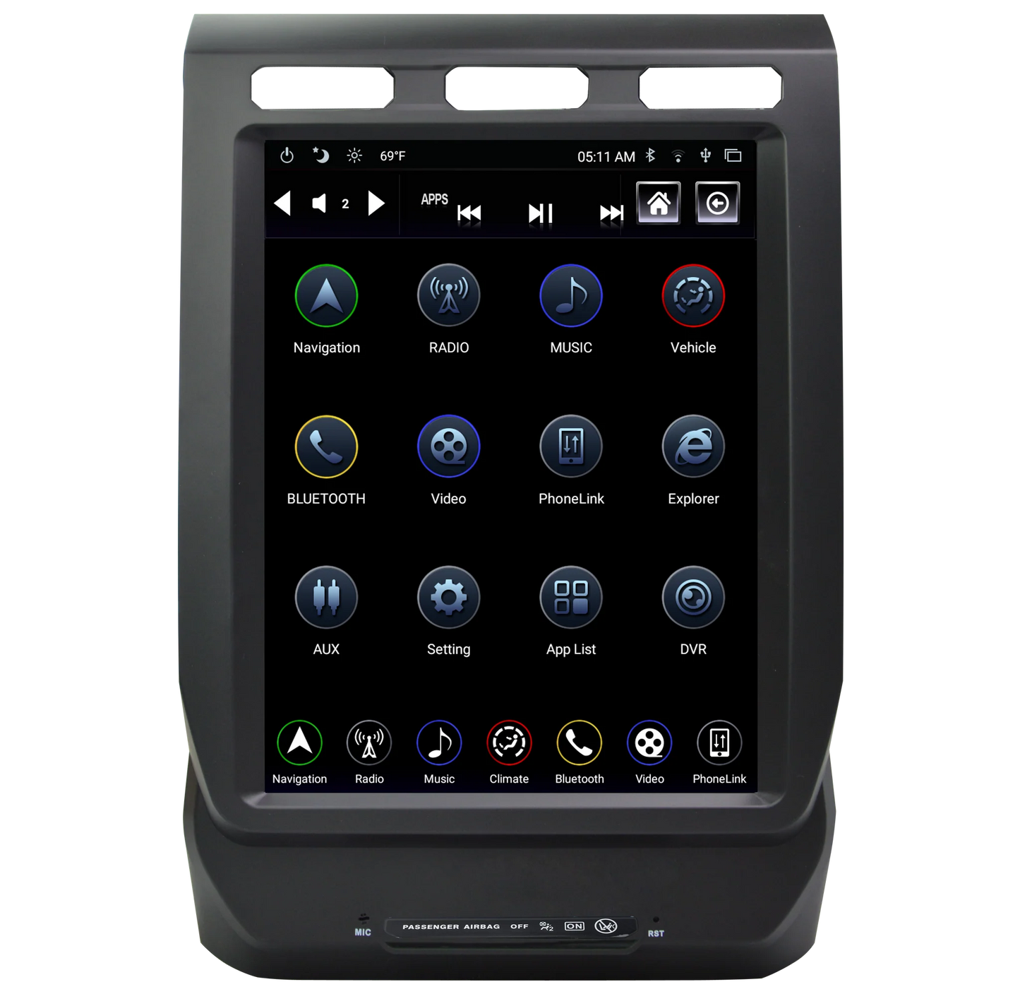 Linkwell Generation 4 T-Style Radio For Select For Vehicles