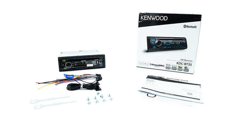 Kenwood KDC-BT35 CD/BT Audio Receiver w/Alexa built-in