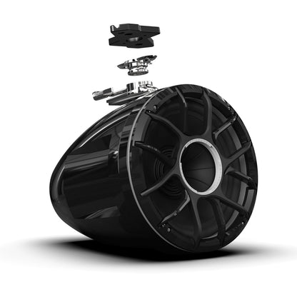 Wet Sounds JEEP-JL-LVL2-T - 800 Watt Tower Speaker Audio Upgrade Kit Compatible with 2018-2023 Wrangler