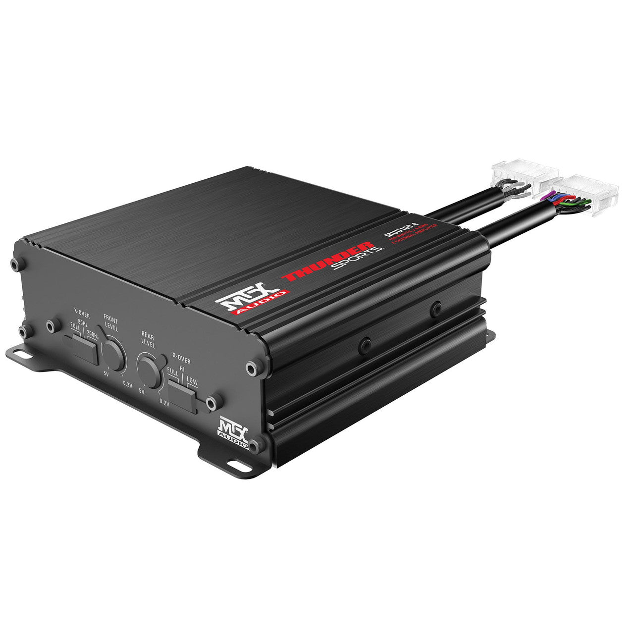MTX Audio MUD100.4 Thunder Sports 100W x 4 @ 2Ω Full Range Class D Marine Grade Amplifier