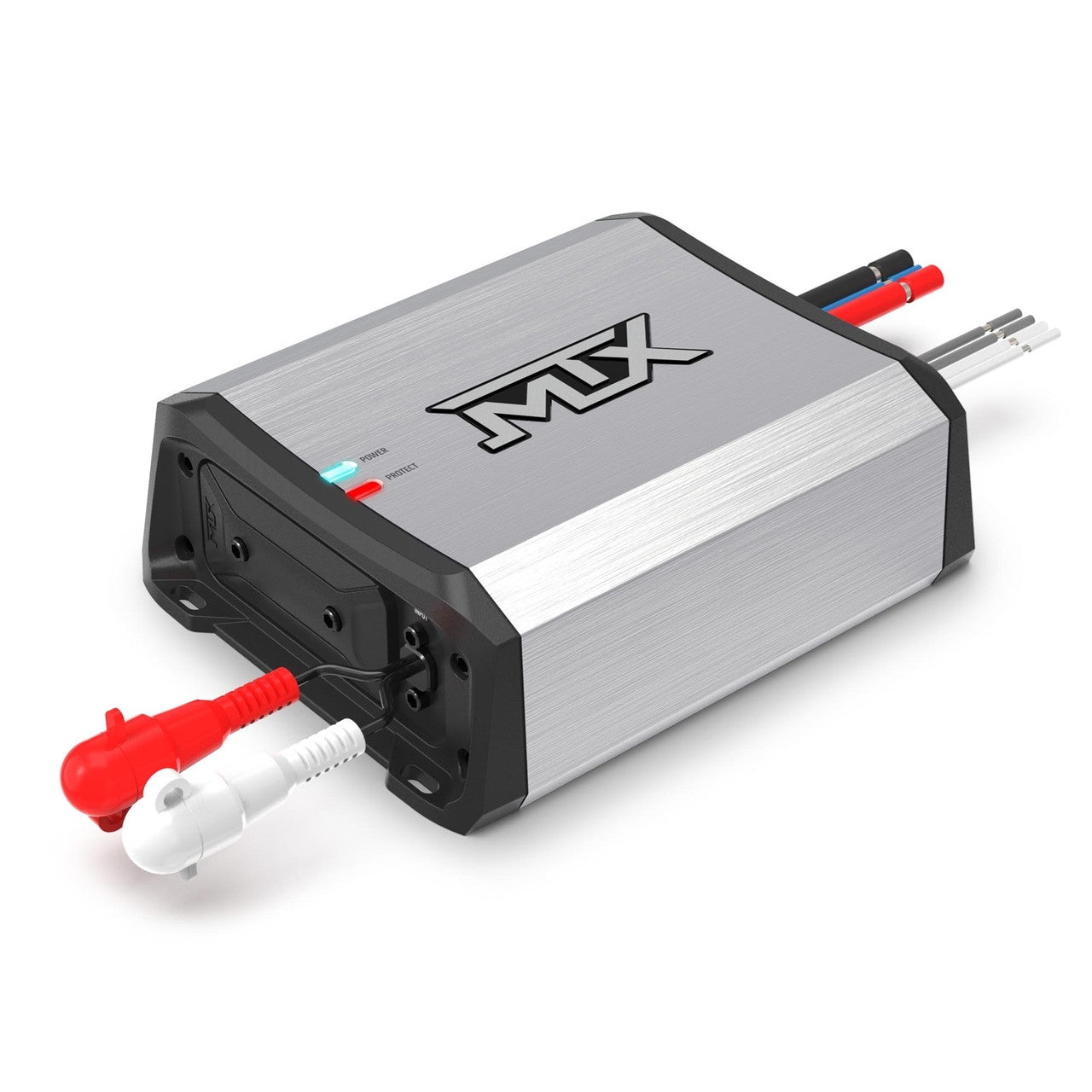 MTX PS200.2 200-Watt RMS Full Range Class-D IP-67 Rated, Compact, 2-Channel, Bridgeable, Powersports Amplifier