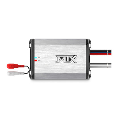 MTX PS400.2 400-Watt RMS Full Range Class-D IP-67 Rated, Compact, 2-Channel,Bridgeable, Powersports Amplifier