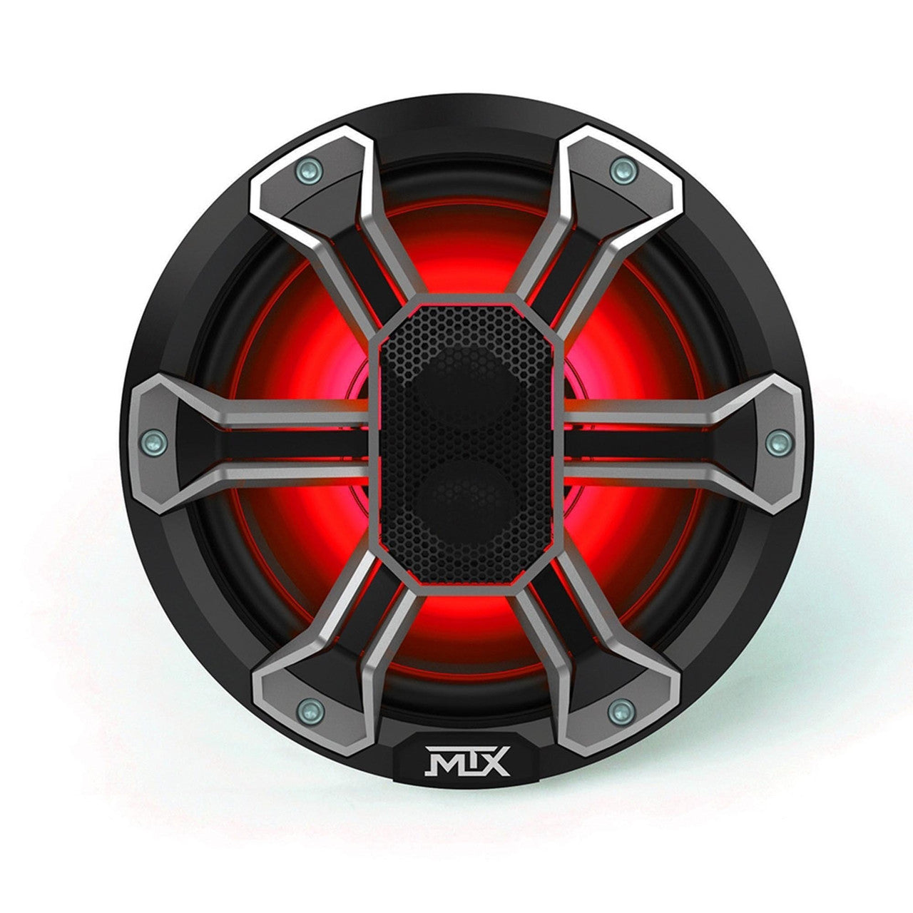 MTX Audio PS65C Powersports 6.5” 85-Watt RMS 4Ω Coaxial Speaker Pair IP-67 Rated with RGB Lighting and Customizable Grilles