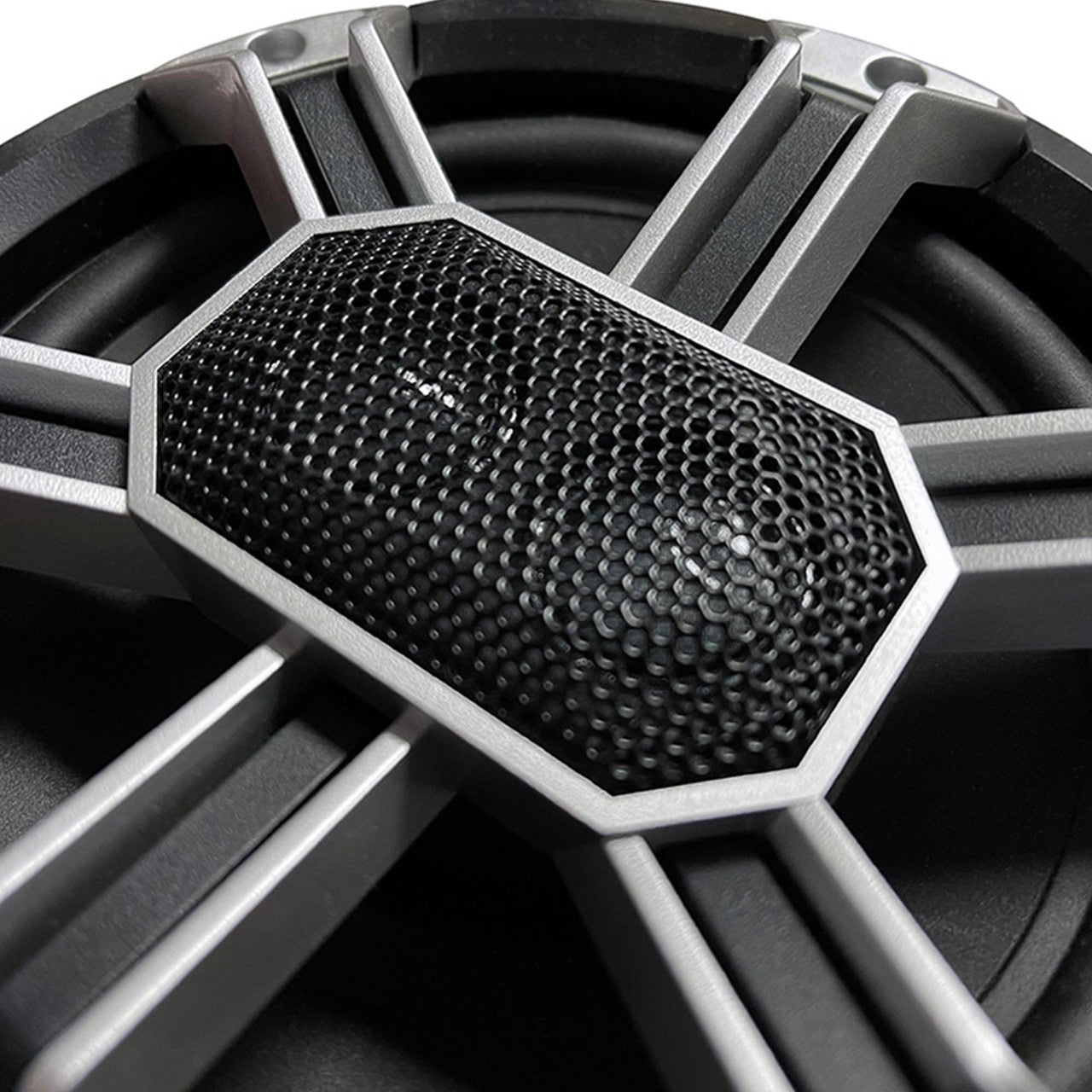 MTX Audio PS65C Powersports 6.5” 85-Watt RMS 4Ω Coaxial Speaker Pair IP-67 Rated with RGB Lighting and Customizable Grilles