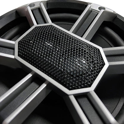 MTX Audio PS65C Powersports 6.5” 85-Watt RMS 4Ω Coaxial Speaker Pair IP-67 Rated with RGB Lighting and Customizable Grilles