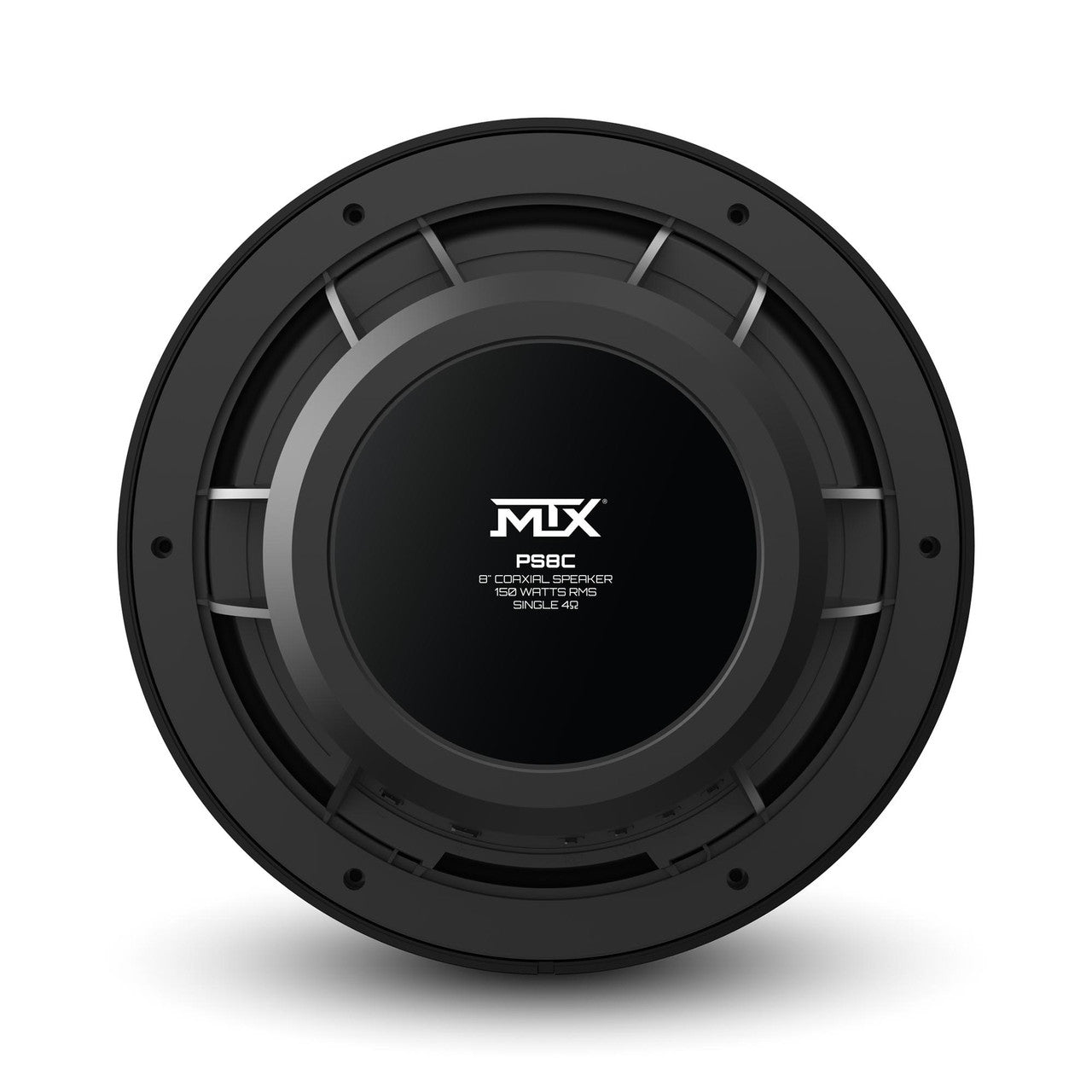 MTX Powersports PS8C 8" All-Weather Coaxial w/ RGB LED, 150W RMS 4Ω Black