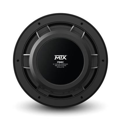 MTX Powersports PS8C 8" All-Weather Coaxial w/ RGB LED, 150W RMS 4Ω Black