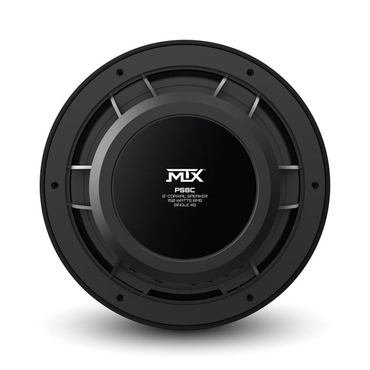 MTX Powersports PS8C 8" All-Weather Coaxial w/ RGB LED, 150W RMS 4Ω Black
