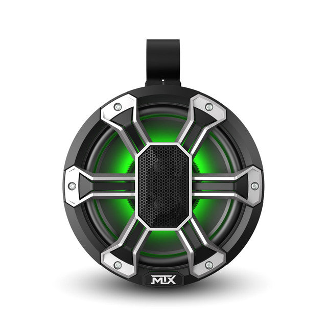 MTX PS8C-BP Powersports 8" All-Weather Speaker Pod w/ RGB LED, 150W RMS 4Ω Black