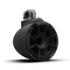 Wet Sounds REV 10 SE B-FC SS V2 - Matte Black REV10 Special Edition - Revolution Series 10" Tower Speakers, Pair with Fixed Clamps