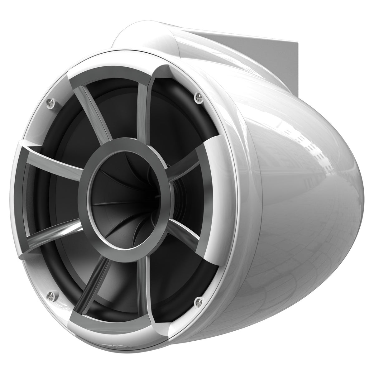 Wet Sounds REV 10 SE B-SC V2 - Matte Black REV10 Special Edition - Revolution Series 10" Tower Speakers, Pair with Swivel Clamps